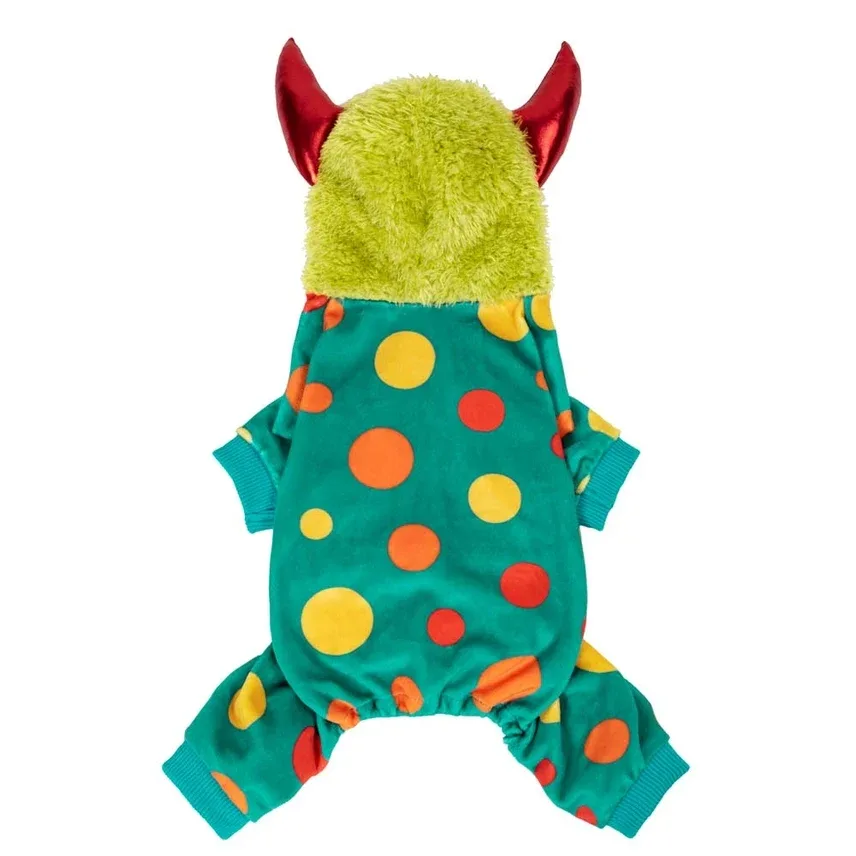 Devil Horns Dog Monster Costume