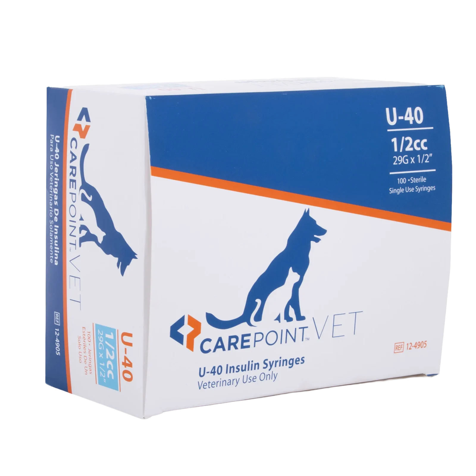U40 1/2cc Insulin Syringe 29g x 1/2"