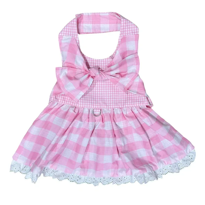 Gingham Picnic Dress in 2 Colors - Image 2