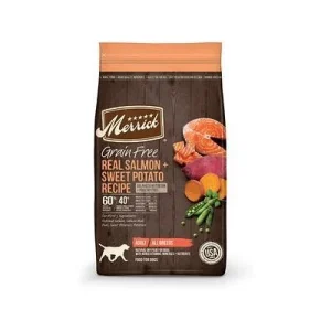 Merrick Grain-Free Salmon & Sweet Potato Dry Dog Food - 4 lb Bag