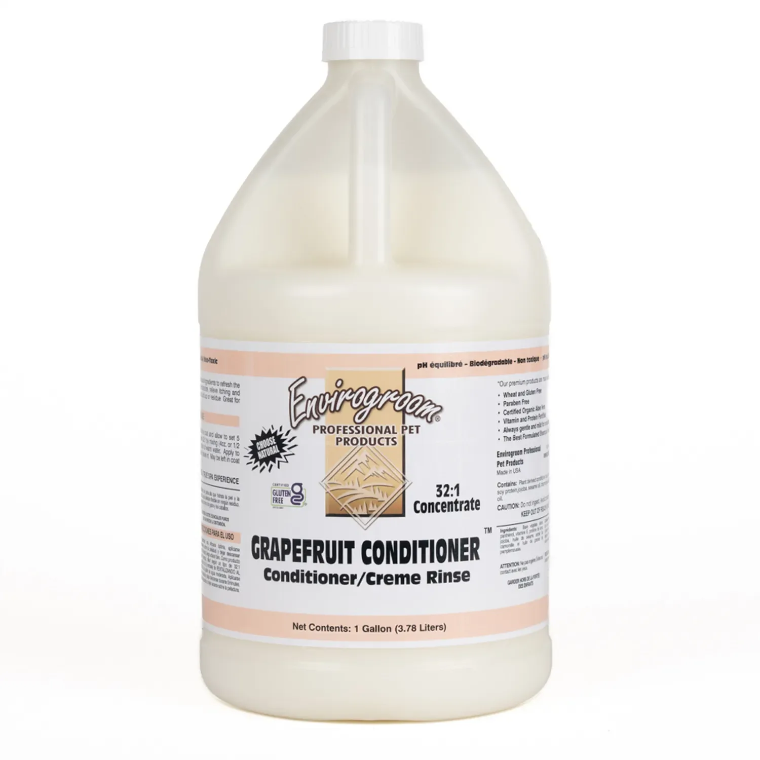Envirogroom Grapefruit Conditioner 32:1 Conditioner/Creme Rinse