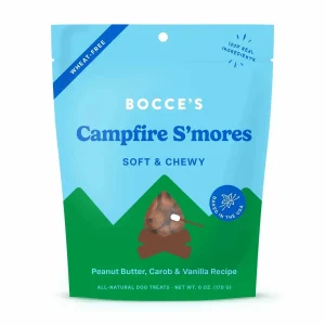 Bocce's Bakery Campfire Small'mores Soft & Chewy Dog Treats 6 oz