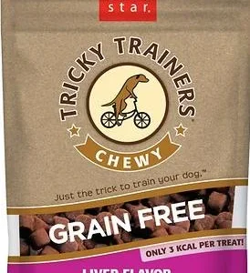 Cloud Star Grain Free Liver Chewy Tricky Trainers Soft and Chewy Dog Treats - 12 oz