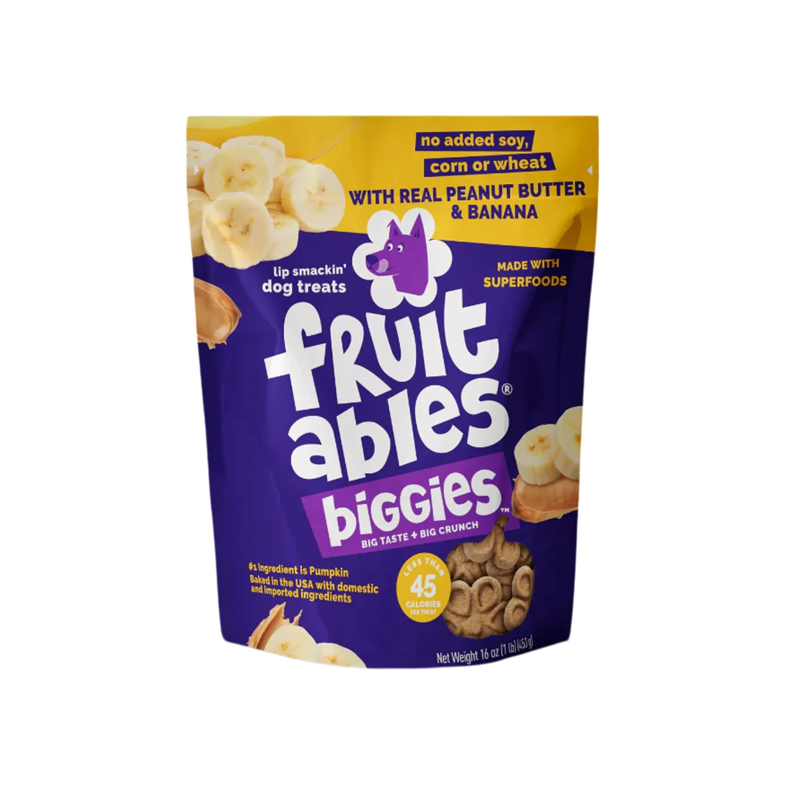 Fruitables Biggies Dog Treats