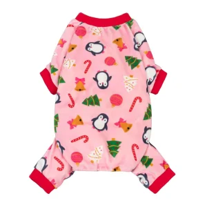Penguin Dog Christmas Pajamas