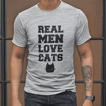 Real Men Love Cats T-Shirt