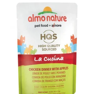 Almo Nature HQS La Cucina Tuna with Papaya in Gravy - 1.94 oz Pouches - Case of 24