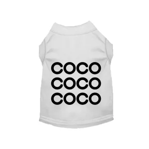 COCO Dog Dress and Tee - Chic Pet Fashion for Dogs, Bark Fifth Avenue