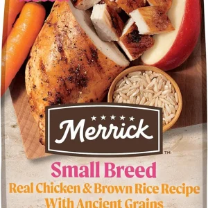 Merrick Classic Canine Small Breed Dry Dog Food with Healthy Grains - 4 lb Bag