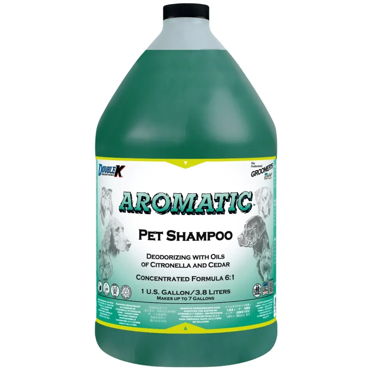 Double K Groomer's Edge AROMATIC Dog Grooming Shampoo