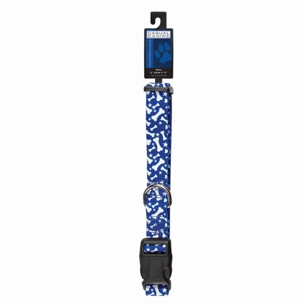 CC Patterns Dog Collar Bone 10-16 in Blue - Image 2