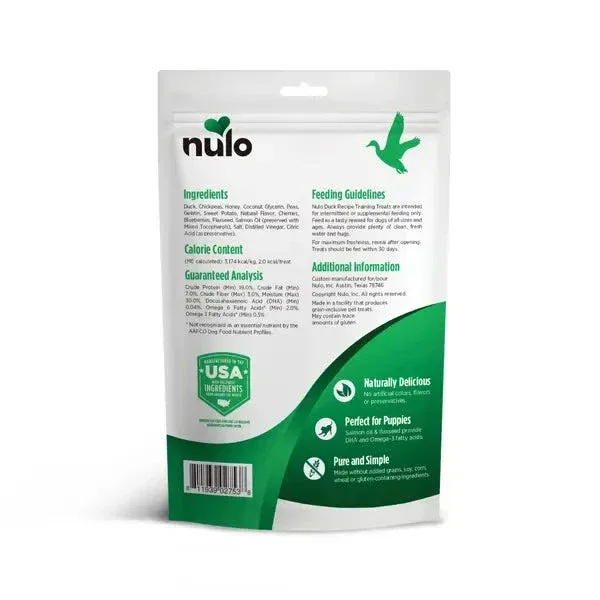 Nulo Grain-Free Trainers Duck Recipe Soft and Chewy Training Dog Treats - Image 2