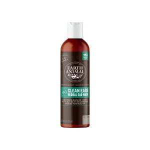 Earth Animal Herbal Topical Remedies Clean Ears Wash for Dogs