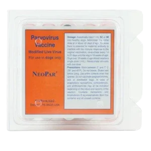 NeoPar® Parvo Vaccine for Dogs, 25x1 dose