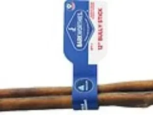 Barkworthies Naturally Scented Dog Bully Sticks 12" - 35 ct Case - Case of 1