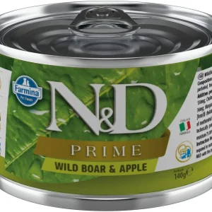 Farmina N&D Prime Boar & Apple Mini Canned Dog Food - 4.9 oz - Case of 6