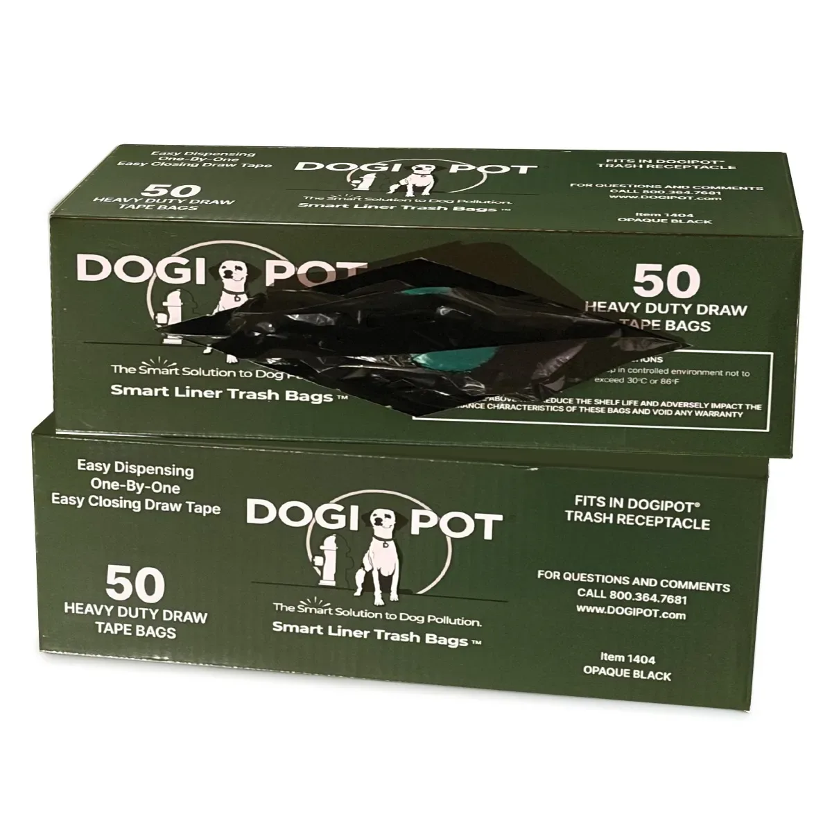 DOGIPOT Trash Liner Bags, 10-15 gal