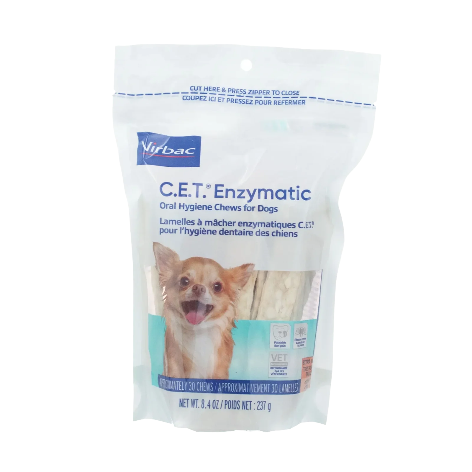C.E.T.® Enzymatic Oral Hygiene Chews for Dogs