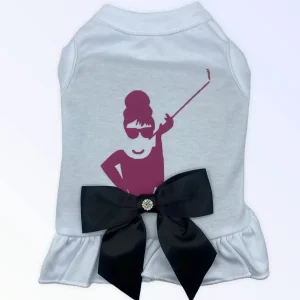 Coco Silhouette Dog Dress and Tee by Bark Fifth Avenue