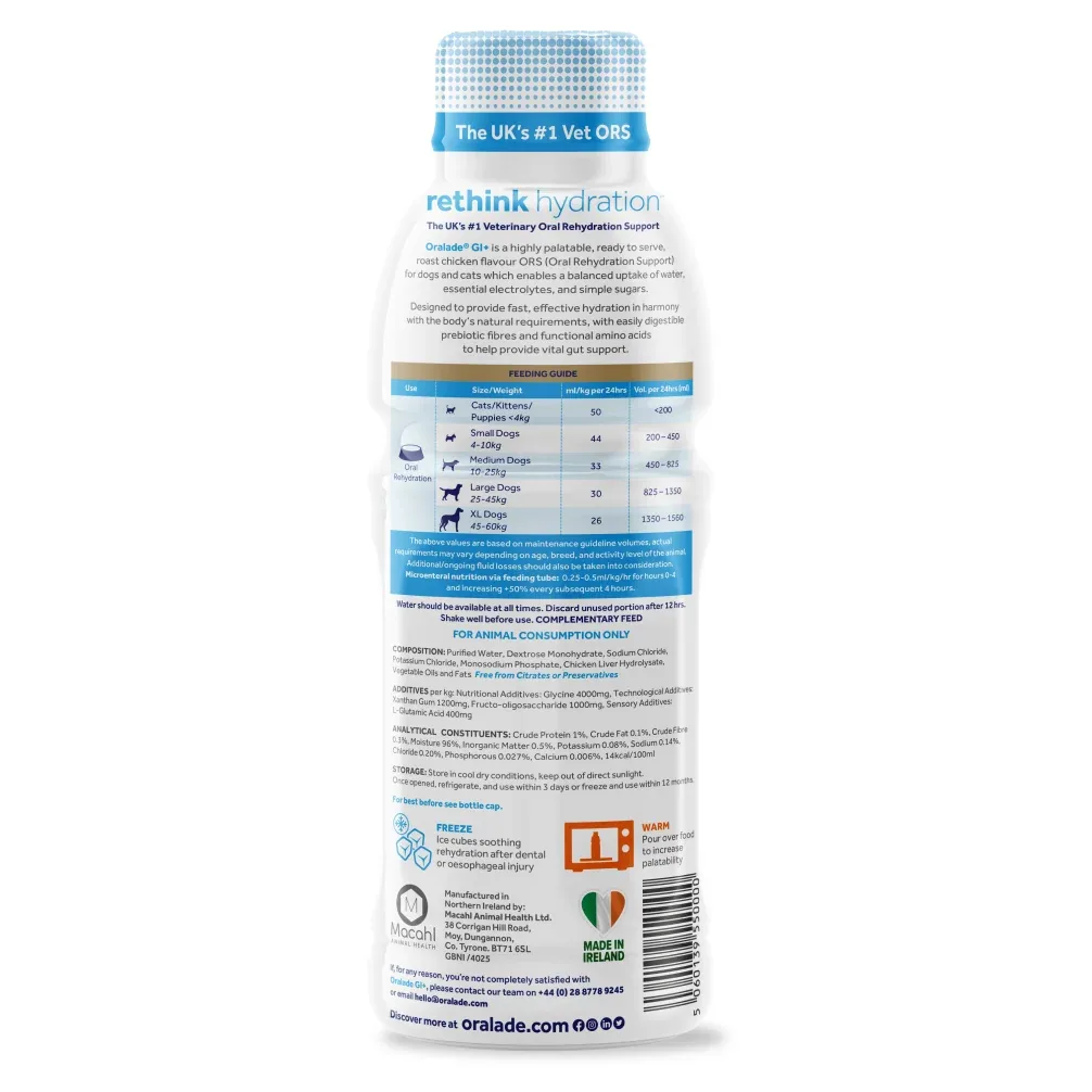 Oralade Advanced GI Oral Rehydration Support for Dogs and Cats - Image 2