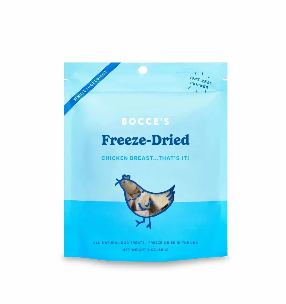 Bocce's Bakery Chicken Breast Freeze-Dried Dog Treats 3 oz - Image 2