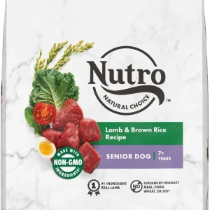 Nutro Natural Choice Senior Lamb & Rice Dry Dog Food - 30 lb Bag