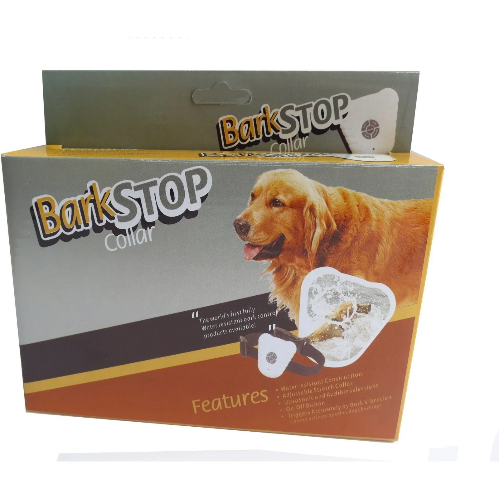 Pet Life ® Anti-Shock Ultrasonic Waterproof Safe Anti-Bark Training Dog Collar - Image 2