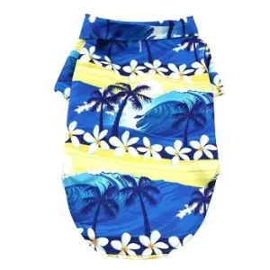 Hawaiian Camp Shirt - Catching Waves