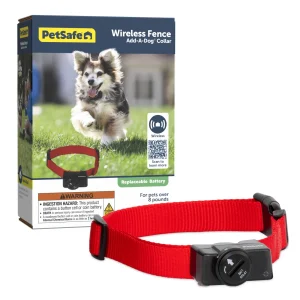 Wireless Pet Containment System Receiver Collar