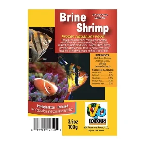 V2O Foods Brine Shrimp Frozen Food