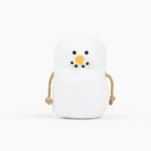 MARSHMALLOW SNOWMAN DOG TOY