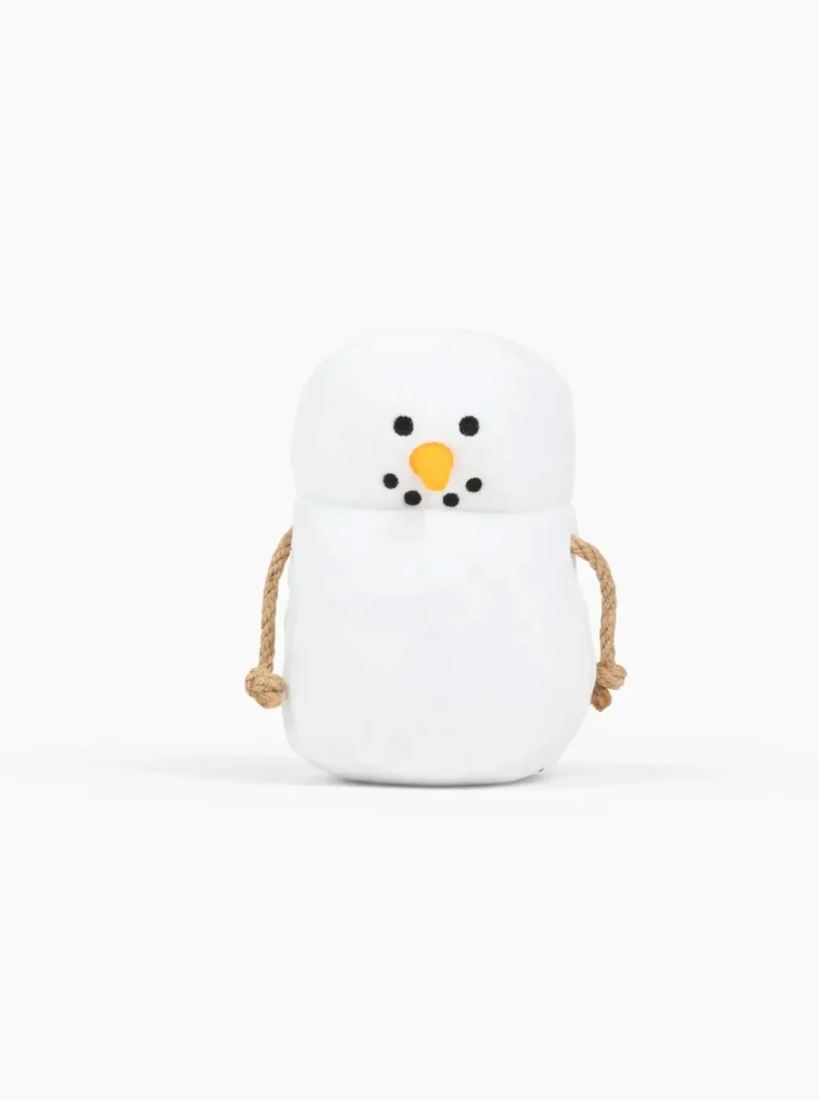 MARSHMALLOW SNOWMAN DOG TOY
