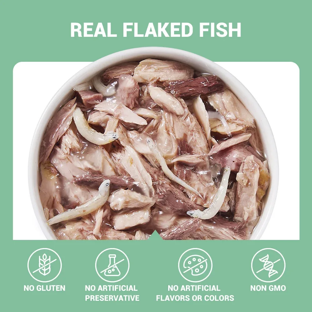 Schesir Tuna In Jelly with Whitebaits Adult Cat Wet Food - Image 2