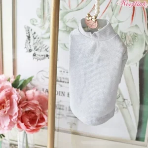 Shimmer Turtleneck in Silver