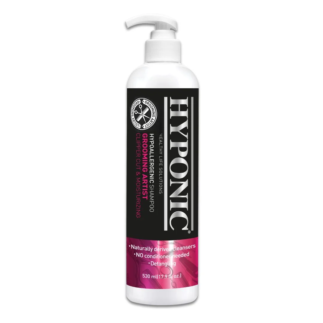 HYPONIC Grooming Artist Clipper Cut & Moisturizing Shampoo, 530 mL