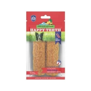 Himalayan Dog Chew Happy Teeth Bacon Dental Dog Chews - Large
