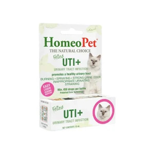 HomeoPet Feline Homeopathic UTI+ Drops for Cats