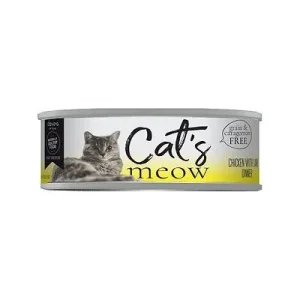 Dave's Pet Food Cats Meow Chicken with Lamb Canned Cat Food - 5.5 oz Cans - Case of 24