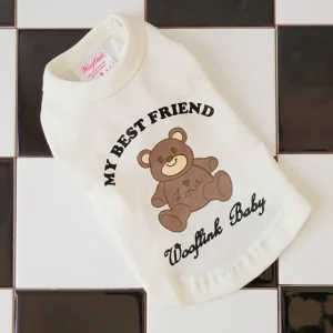 Wooflink My Best Friend T-Shirt - White