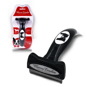 Warren London Medium Dog Long Hair De-Shedding Brush