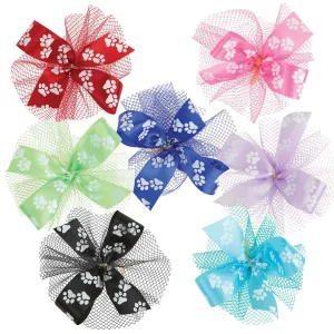 Bardel Bows Paw Print Bows