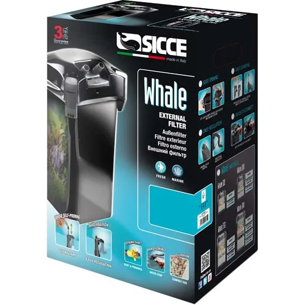 Sicce WHALE 350 Canister Filter - Image 2