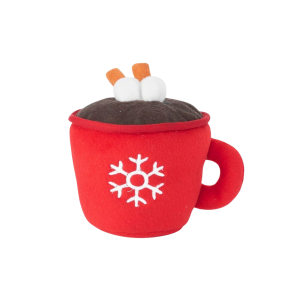 Zippy Paws Holiday Hot Cocoa Plush Toy