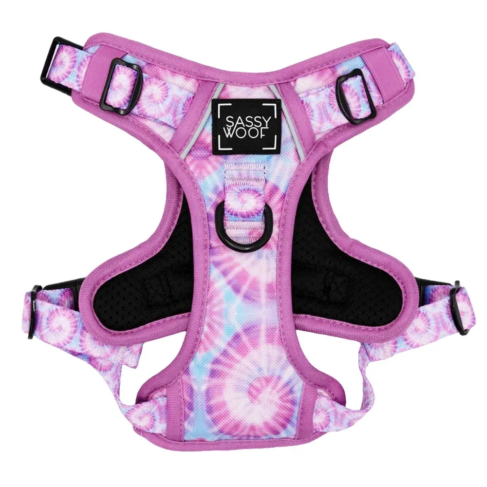 Dog Step-in Harness - Groovy Purple Haze