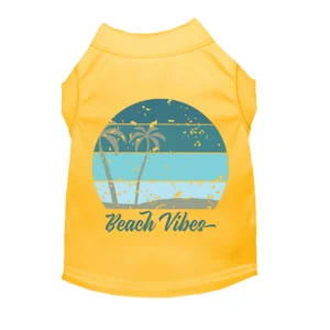 Beach Vibes Sleeveless Dog Tee by Bark Fifth Avenue