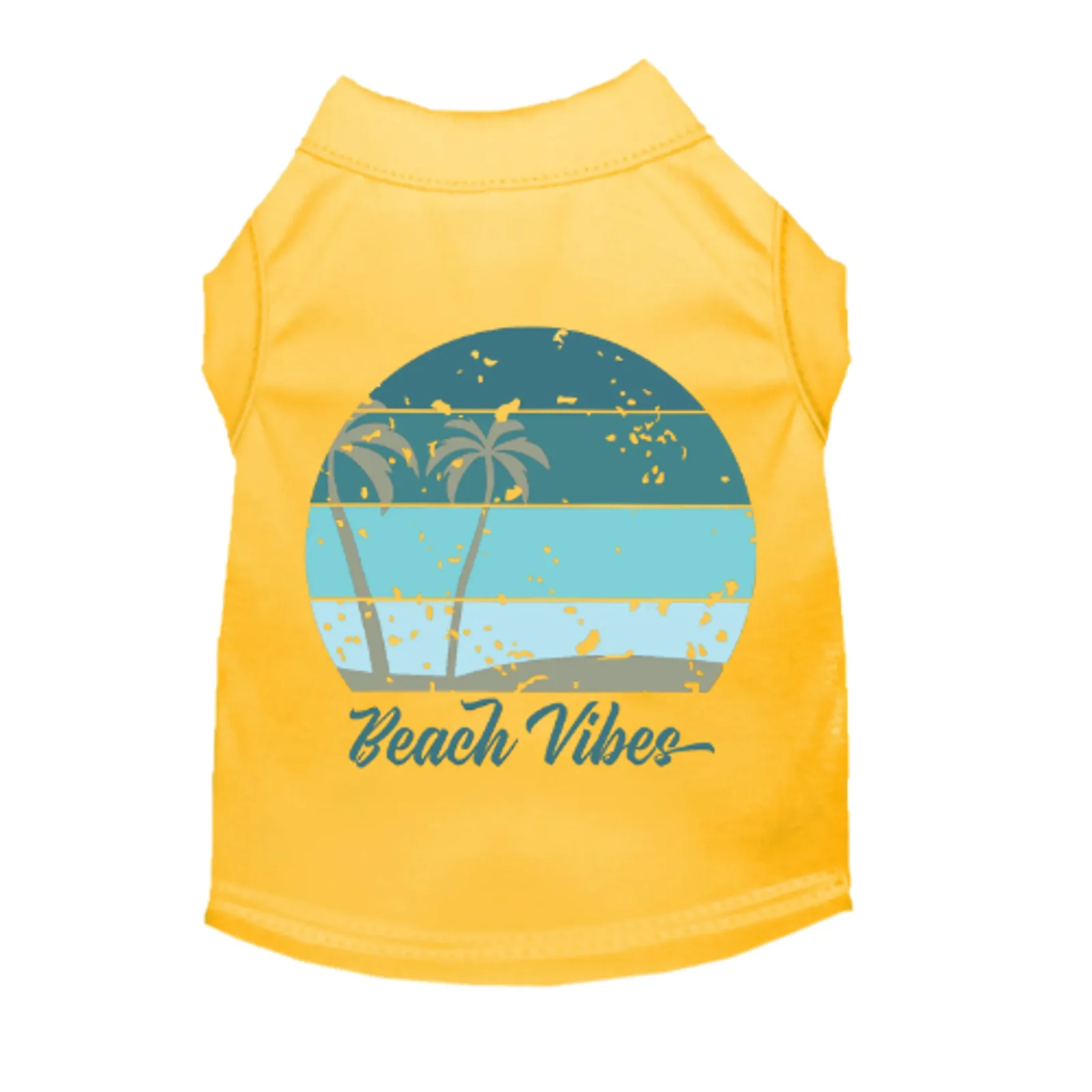 Beach Vibes Sleeveless Dog Tee by Bark Fifth Avenue