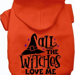 All the Witches Love Me! Pet Hoodie