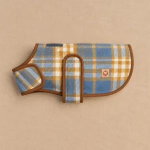 WESTERN PLAID DOG COAT