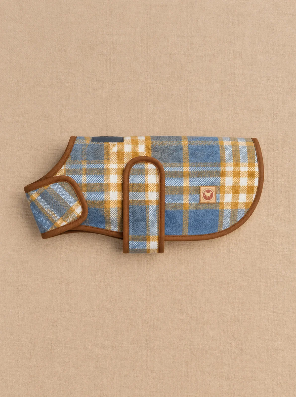 WESTERN PLAID DOG COAT