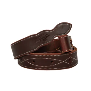 Professionals Choice 1 3/4in X 72in Gunslinger Stitched Latigo Cinch Tie Strap